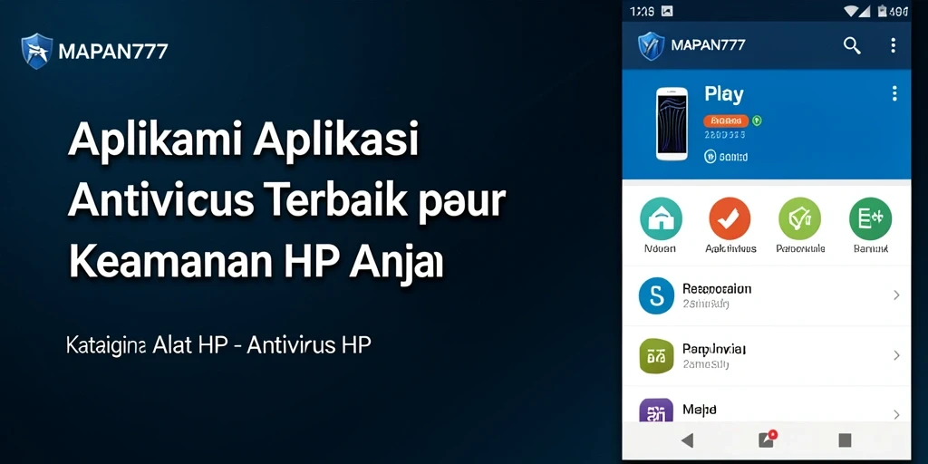 Tampilan antarmuka MAPAN777 yang user-friendly untuk Antivirus HP.